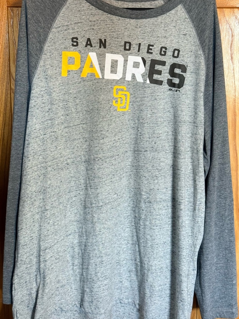 Majestic Heather Grey Logo Crewneck